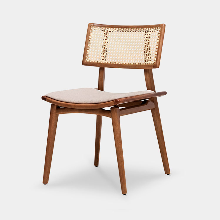  produtos Joaçaba decoração Cadeira palha 03 Cadeiras