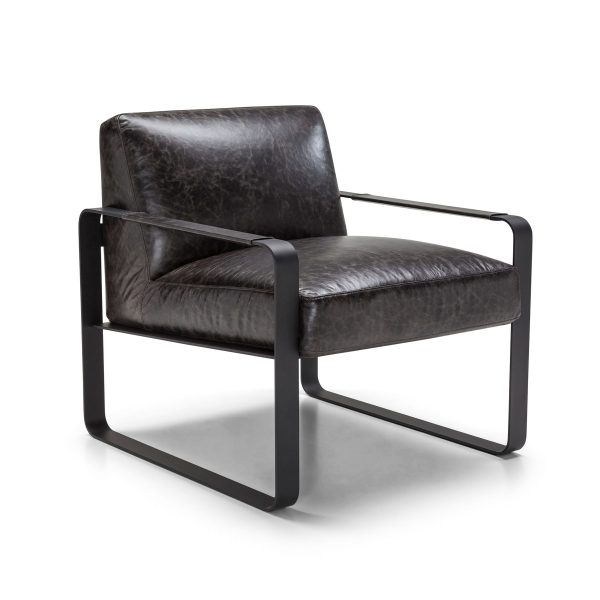  produtos Joaçaba decoração Poltrona em couro SM7 Poltronas