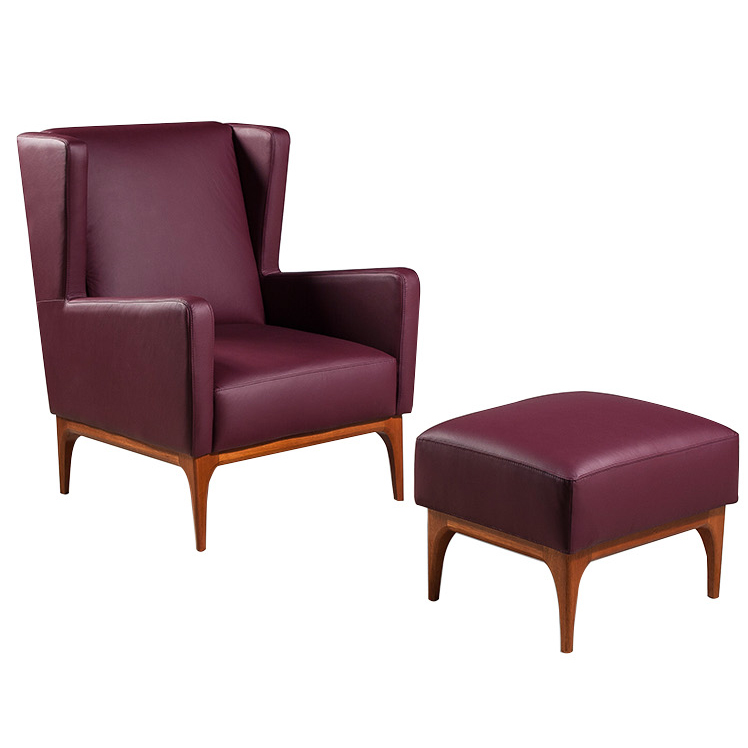  produtos Joaçaba decoração Poltrona em couro SM2 Poltronas