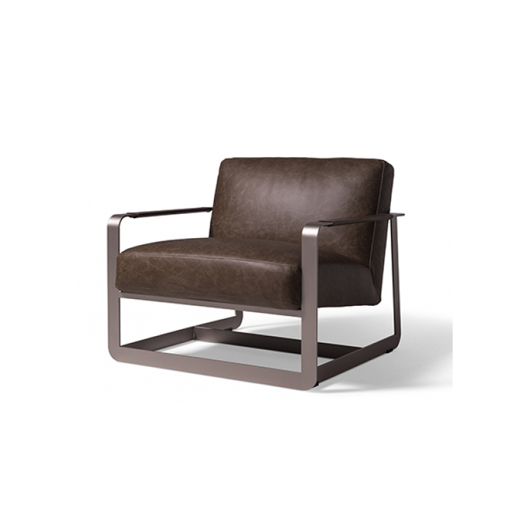  produtos Joaçaba decoração Poltrona em couro SM13 Poltronas