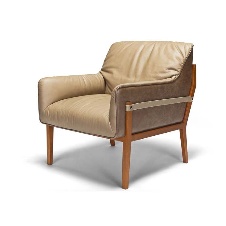  produtos Joaçaba decoração Poltrona em couro SM8 Poltronas