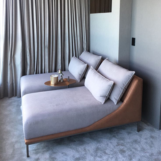  produtos Joaçaba decoração Chaise Sty05 SofÃ¡s