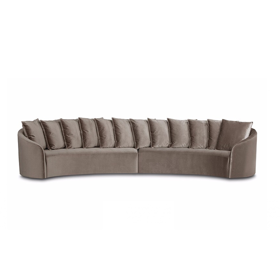  produtos Joaçaba decoração SofÃ¡ Curvo Sty 011 SofÃ¡s