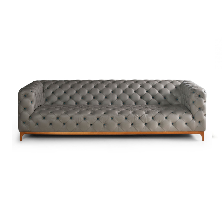  produtos Joaçaba decoração SofÃ¡ em couro SM08 SofÃ¡s
